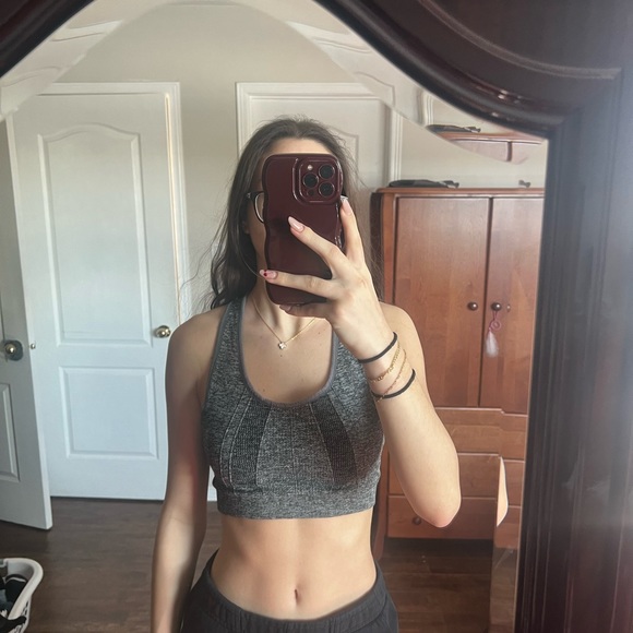 danskin now grey sports bra - Picture 3 of 3